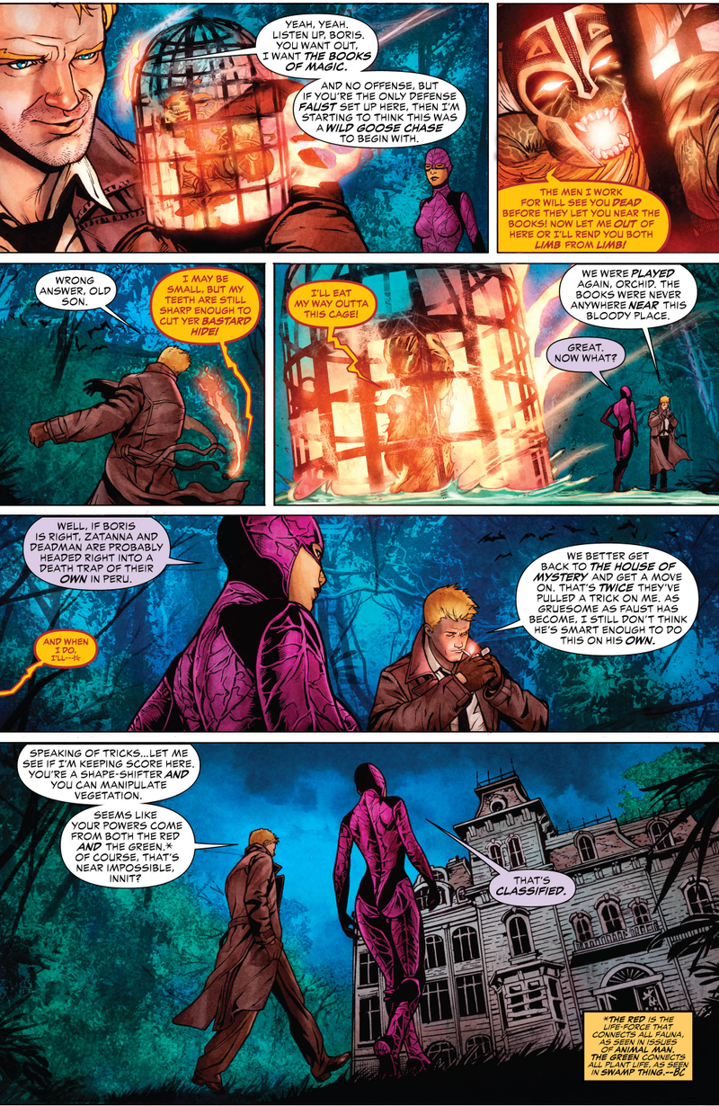 Illustration for article titled A sneak peek at next week's issue of Justice League Dark
